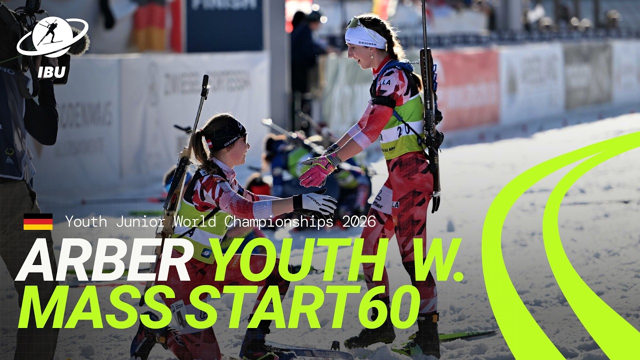 Wild Final Loop! 🔥Ganner Claims Mass Start Gold | Youth Junior World Championships Arber