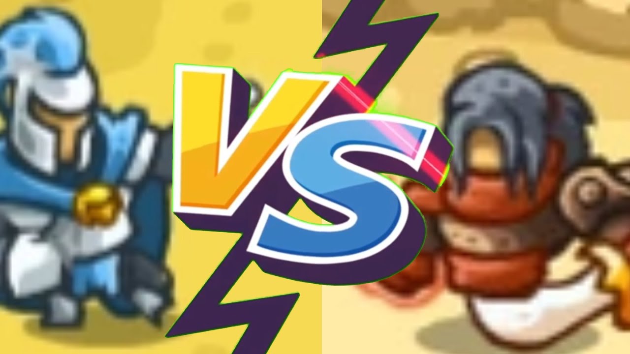 Kingdom Rush Vengeance - Gerald Lightseeker vs Alric (1v1)