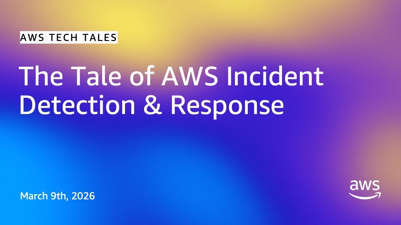 The Tale of AWS Incident Detection & Response | AWS Tech Tales