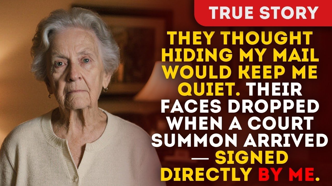 They Thought Hiding My Mail Would Keep Me Quiet  Their Faces Dropped When A Court Summon Arrived