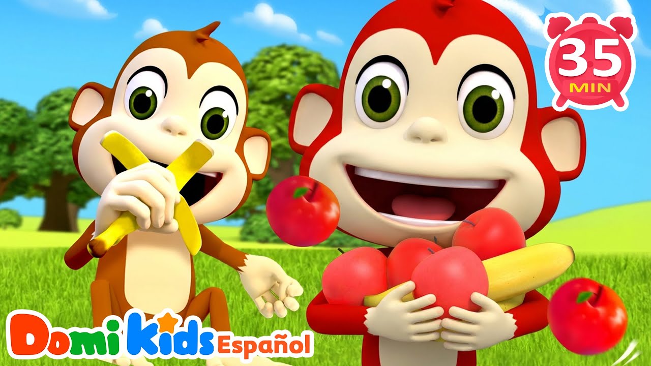 Frutas para Bebés 👶🍎 | Canciones de Animales para Niños | Domi Kids Fiesta Animal