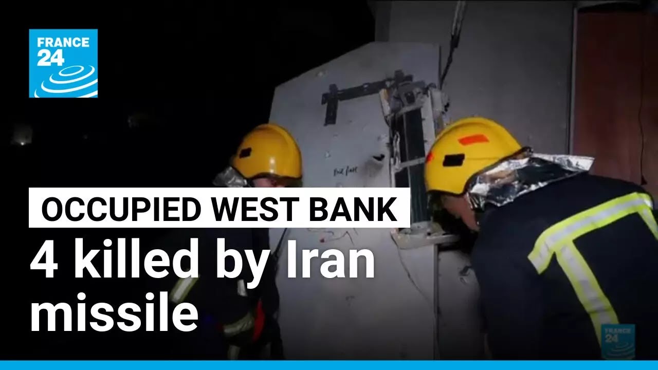 'Not our war': Palestinians mourn first dead after Iran missile fire • FRANCE 24 English
