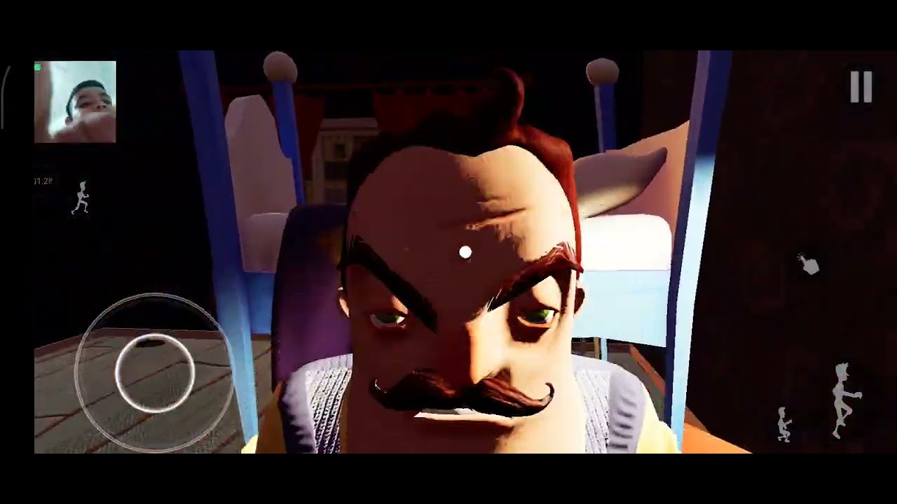 hello neighbor alpha 2 android ToggleForceDefaultMaterial 😱😱😱