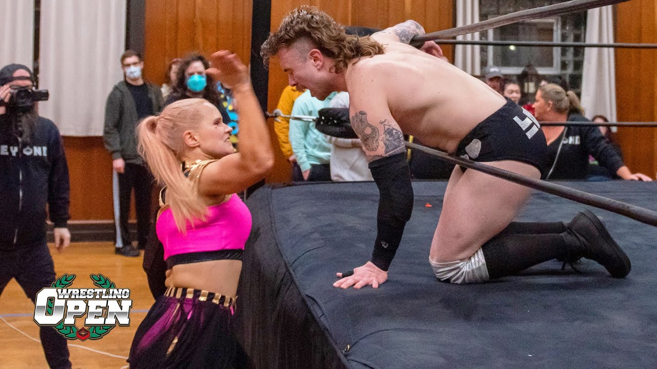[Free Match] Shazza McKenzie v Love Doug | Wrestling Open 3/24/22 (Intergender Mixed Beyond NXT AEW)