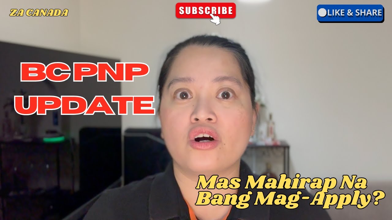 BC PNP UPDATE 2026  Skills Immigration Fee Now Alam Mo Na Ba?
