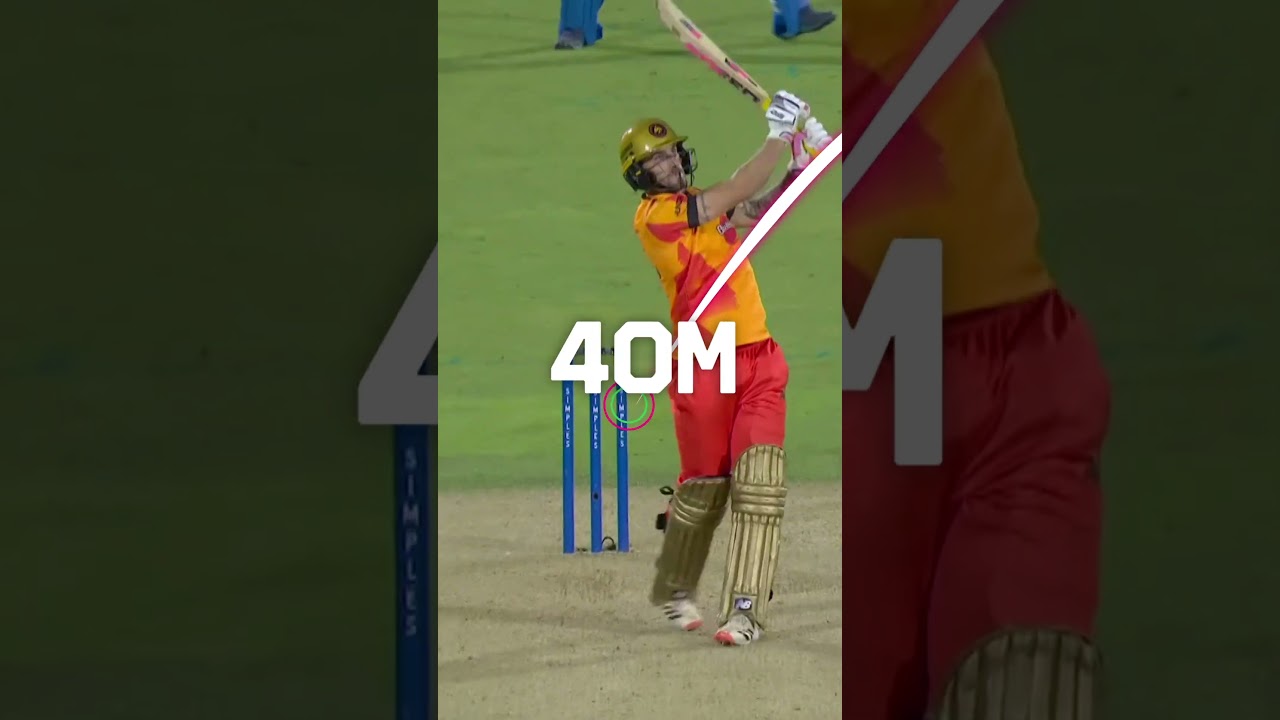 Benny Howell hits a MONSTER 100 metre six 🤩