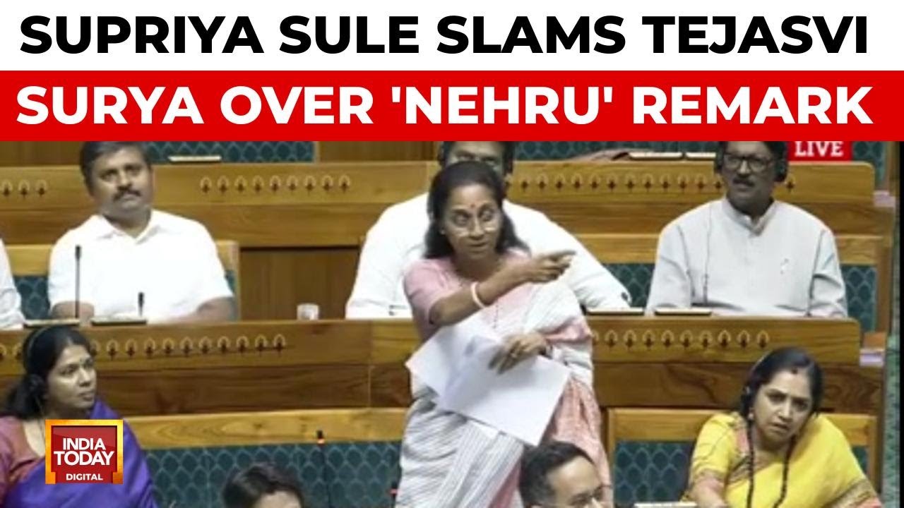Supriya Sule Slams Tejasvi Surya In Parliament, Demands Justice For Terror Victims