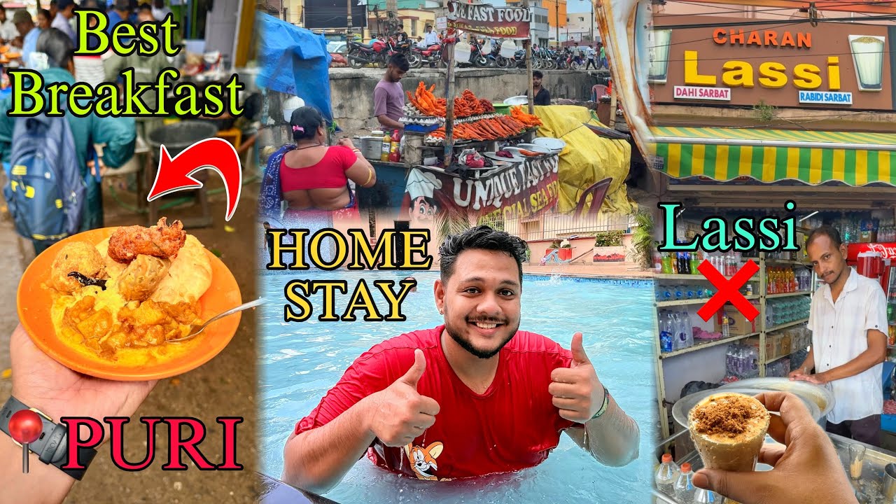 Best Breakfast In Puri | Charan Lassi ❎ Over Hyped Lassi ✅ | ଆଜି କେତେ Shopping ହେଲା | @siruvlogs8936
