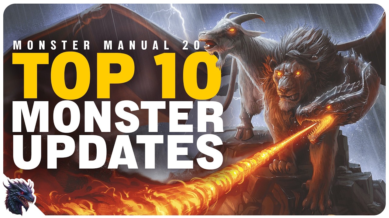 Top 10 Monster Glow-ups from the 2024 Monster Manual