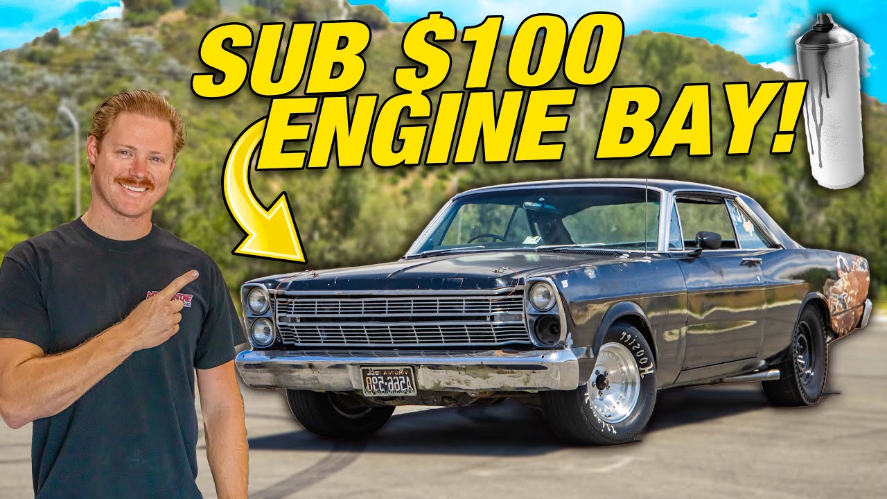 Can You &ldquo;Restore&rdquo; an Engine Bay For UNDER $100?