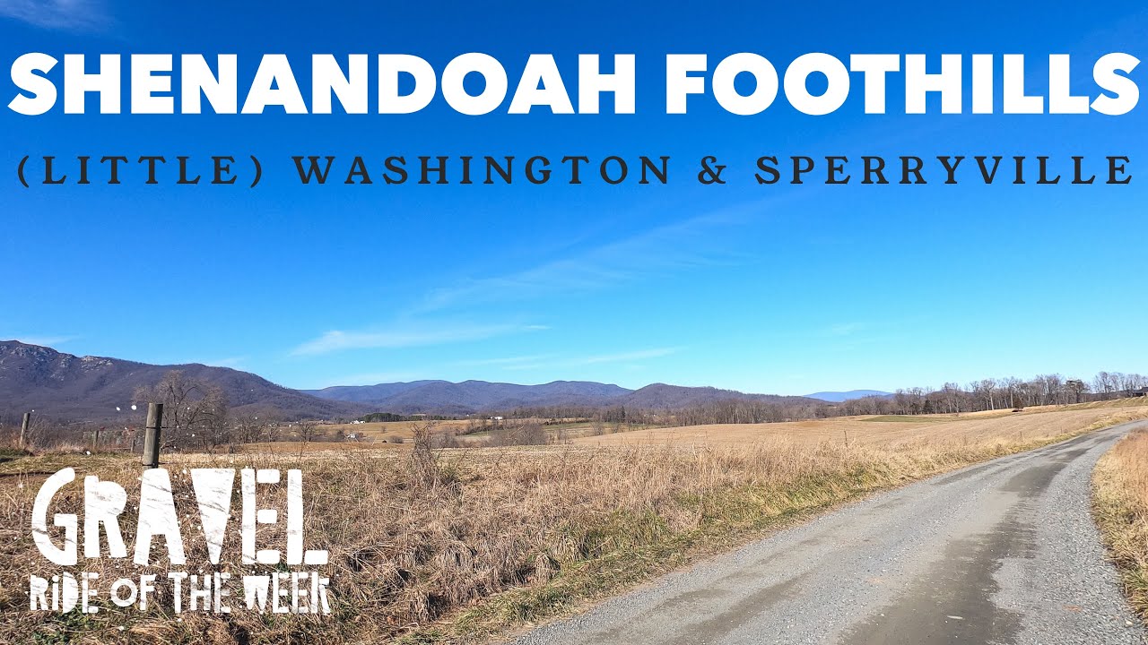 Gravel Ride of the Week: Shenandoah Foothills