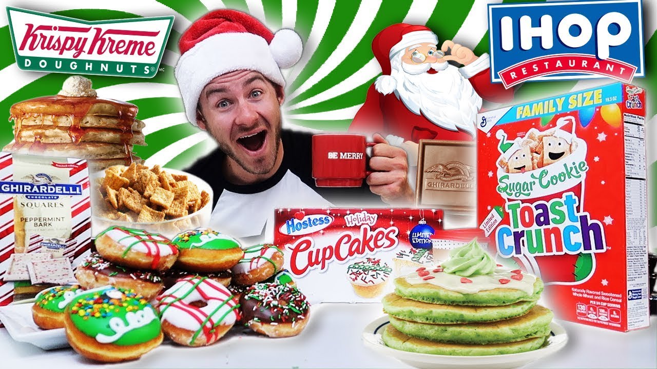 THE HOLIDAY CARB COLLECTION CHALLENGE! (8,000+ CALORIES)