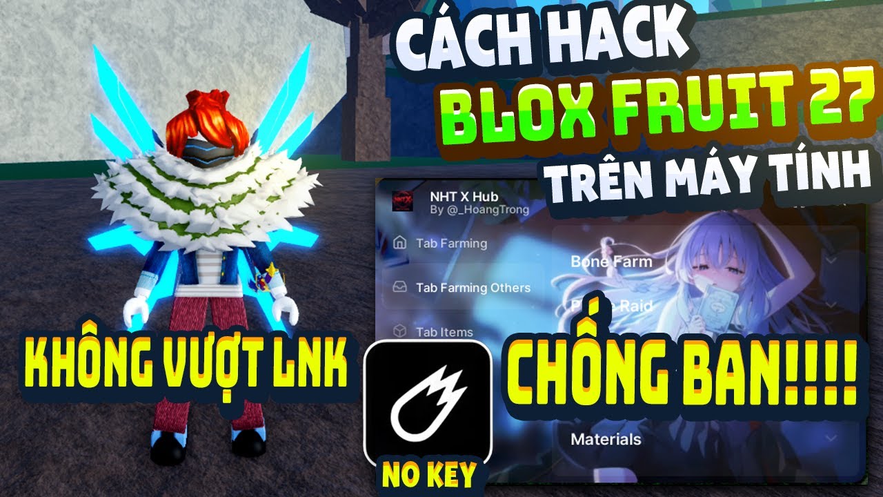 C&aacute;ch Hack Blox Fruit Tr&ecirc;n PC Client VeloCity Fix Lỗi Văng Auto Farm ANTI BAN Kh&ocirc;ng Lỗi