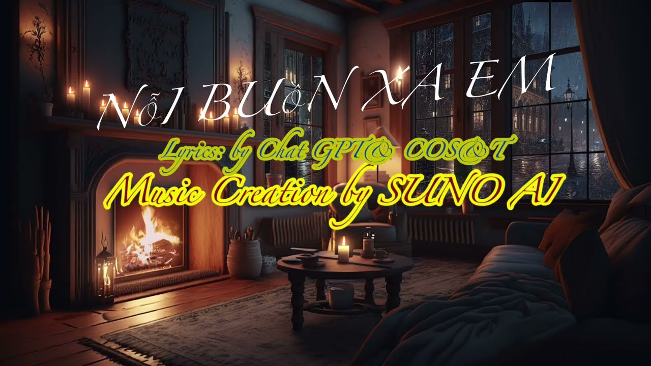 Nỗi buồn xa em _Lyrics: Chat GPT &COS&T-	Music:SUNO AI.