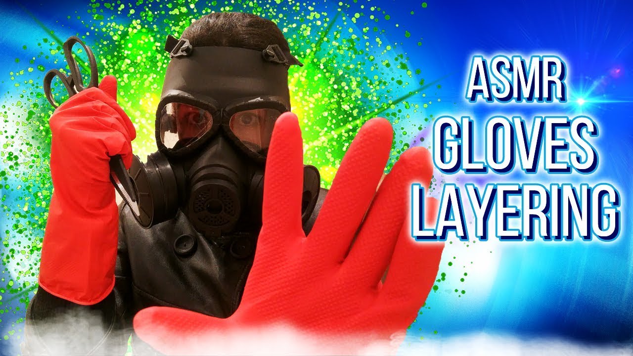Asmr Roleplay ☢️ Asmr Gas Mask ☢️ Asmr Leather Jacket, Asmr Leather, Asmr Gloves, Asmr Scratching