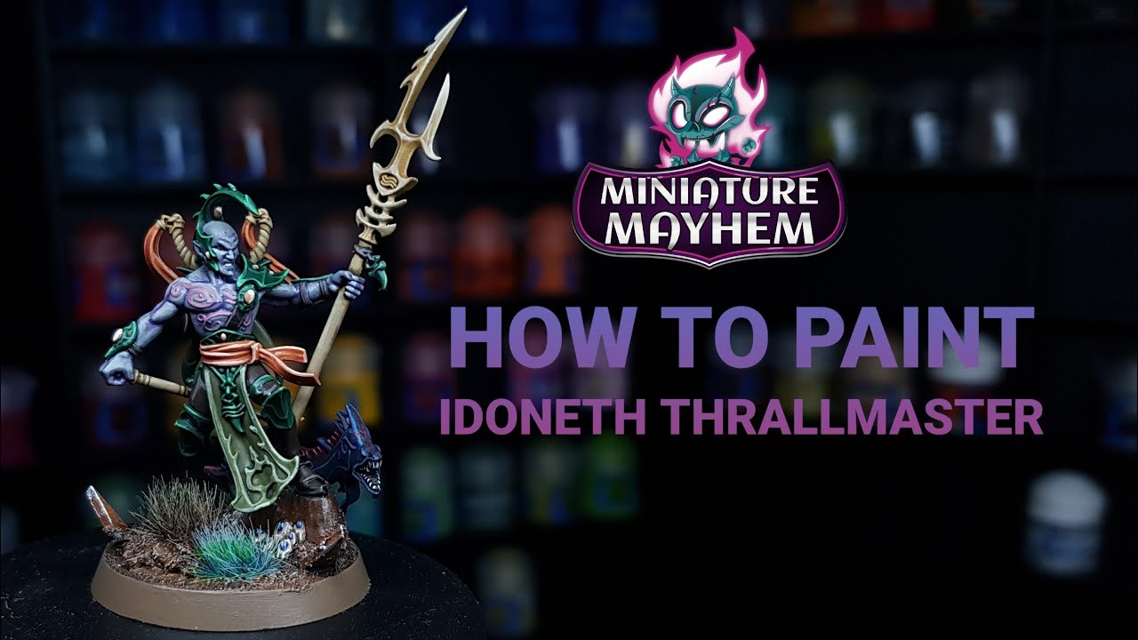 How To Paint: Idoneth Thrallmaster - Briomdar Colour Scheme- Age of Sigmar