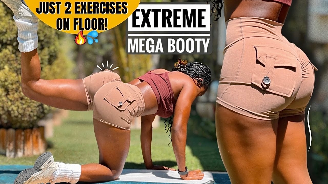 EXTREME BUBBLE BUTT LIFT In 14 Days~ONLY 2 Floor Exercises For A Curvier Booty, No Equipment