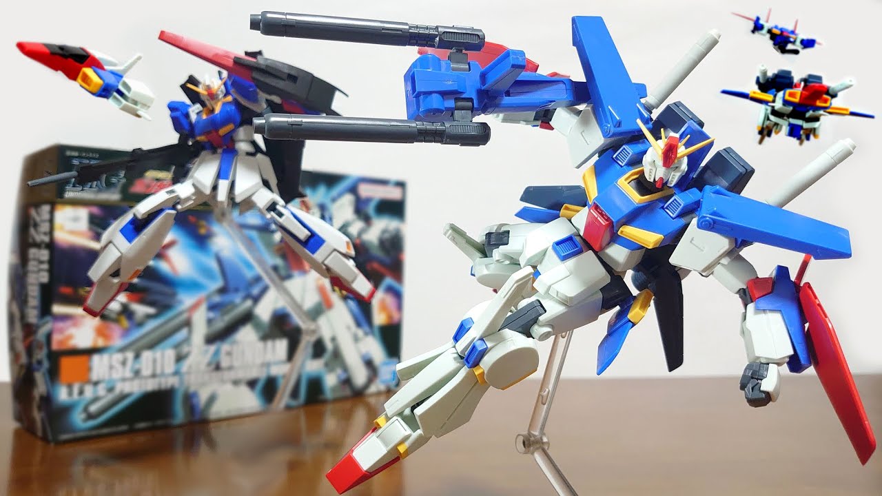 (合体・変形を再現！コア・トップ＆ベースやGフォートレスに！)HGUC 1/144 ダブルゼータガンダム　レビュー