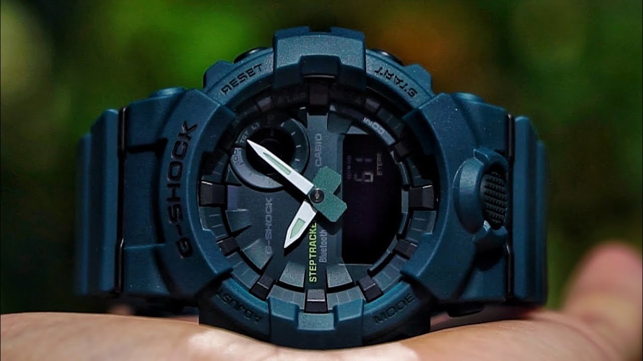 G-Shock GBA-800 Dark Green G-Squad unboxing & review