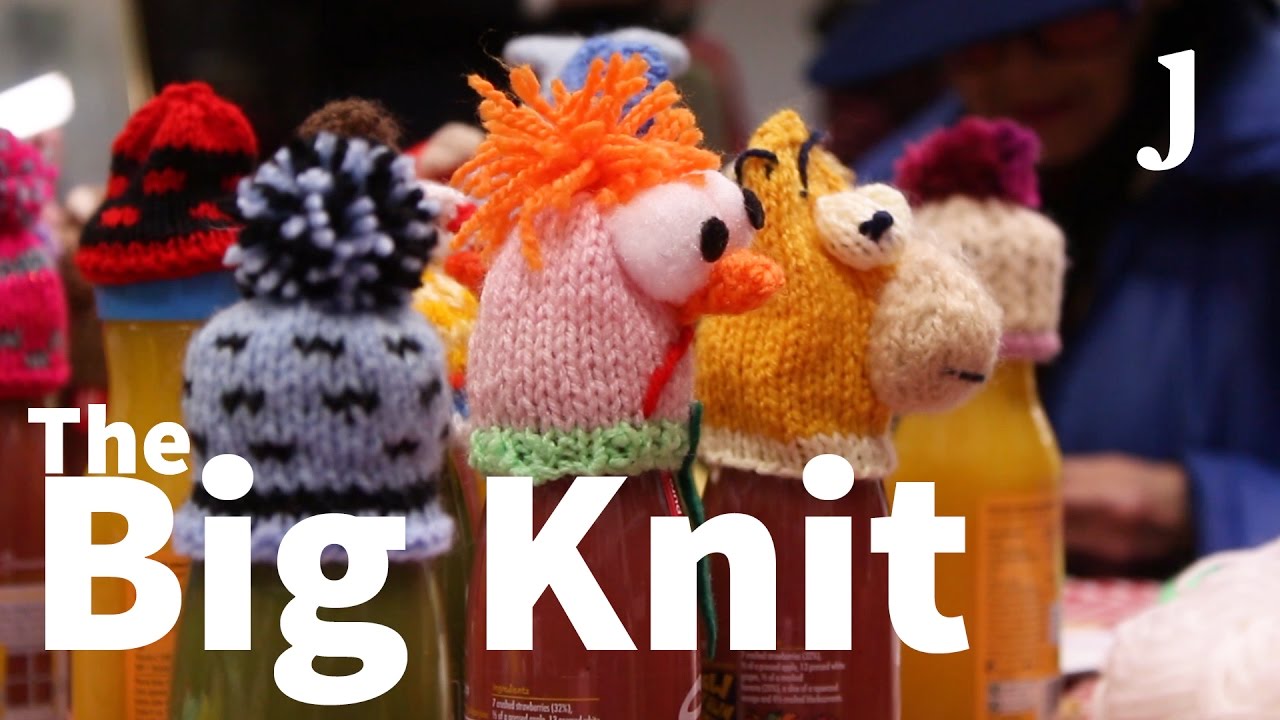 The Big Knit: How tiny woolly hats are making a difference in the lives of older people