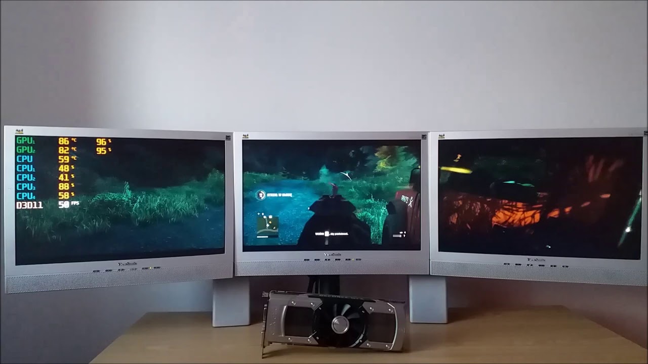 GTX 690 vs FarCry 4 (4320 x 900p, Max Settings)