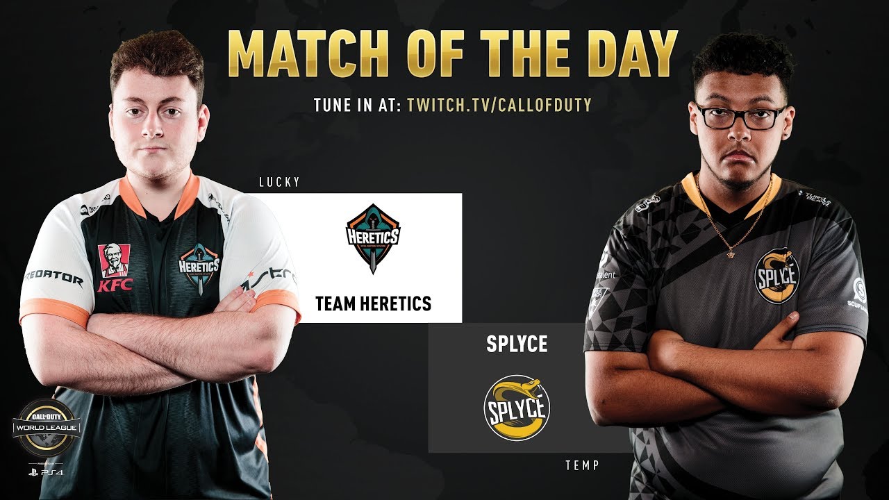 Team Heretics vs Splyce | CWL Pro League 2019 | Division B | Week 10 | Day 3