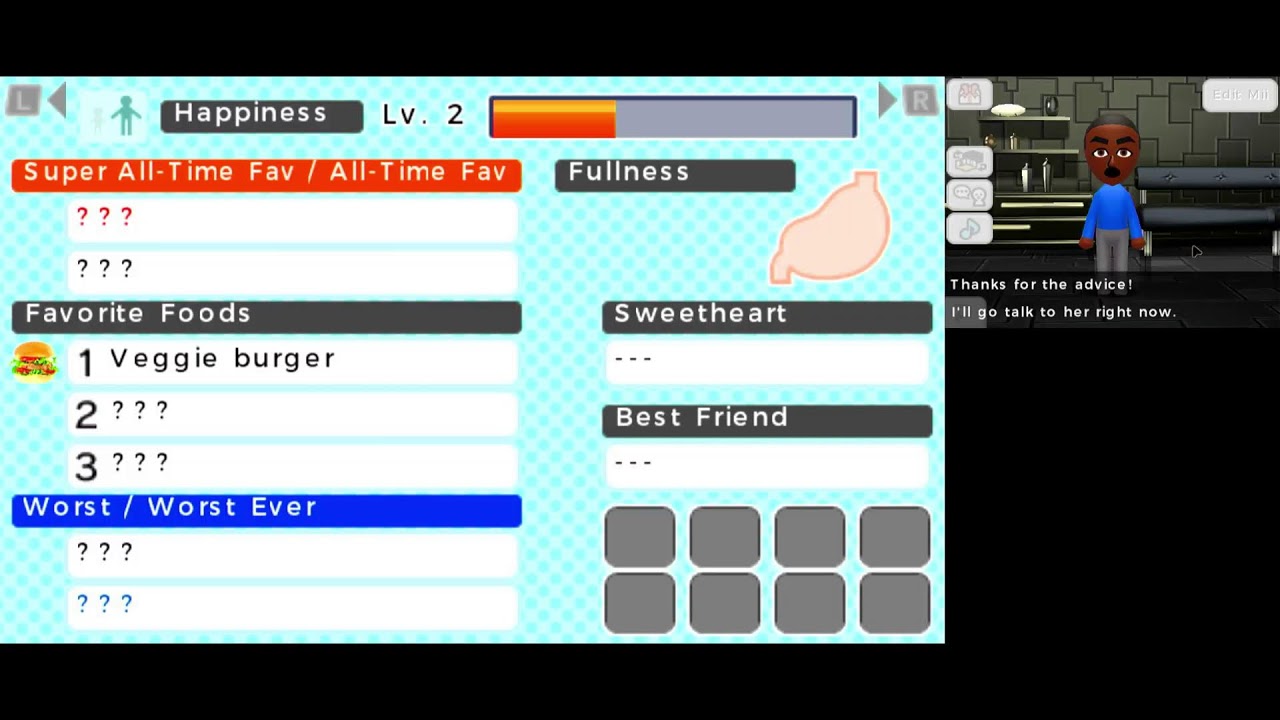 Continuing to play Tomodachi Life (Part 2)