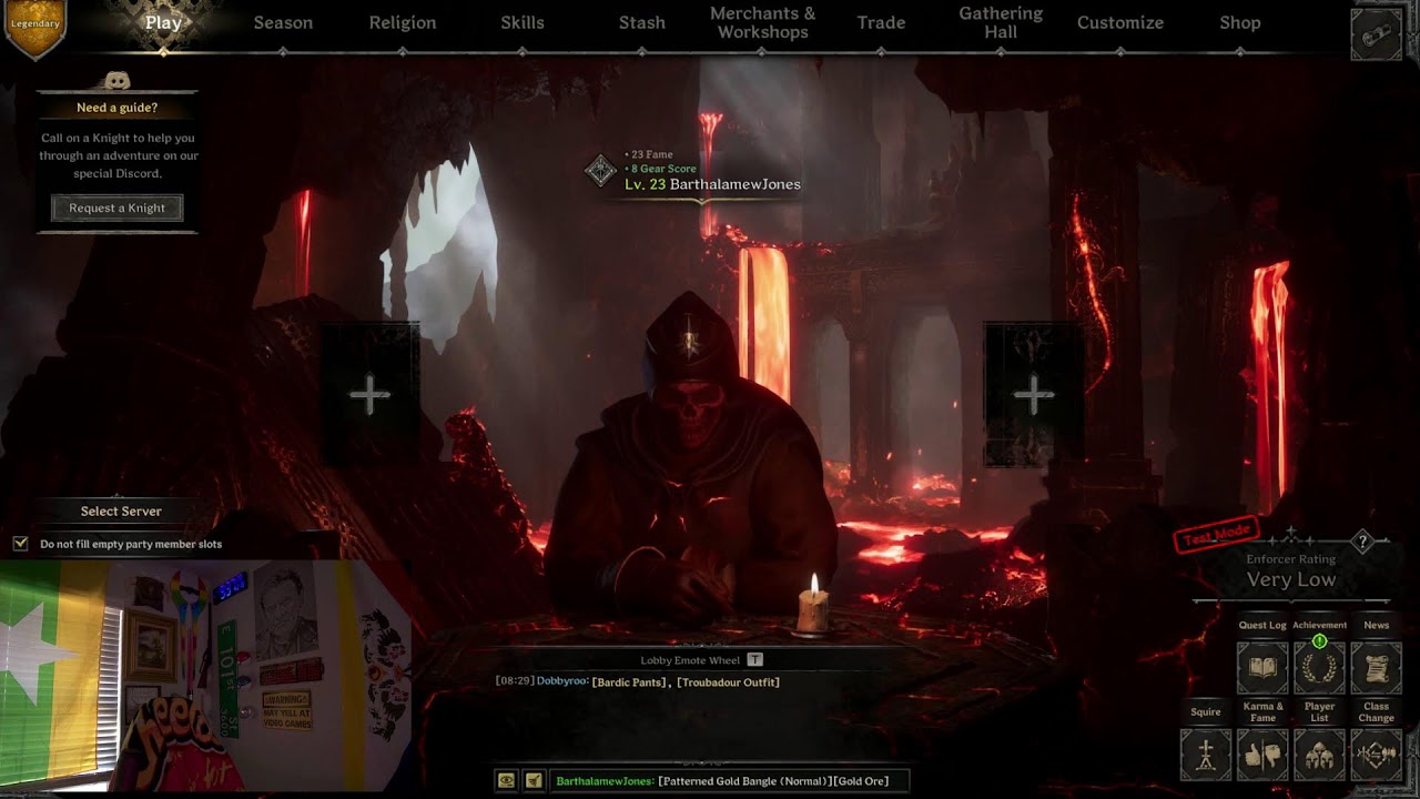 FUMBLING THROUGH THE DARKNESS