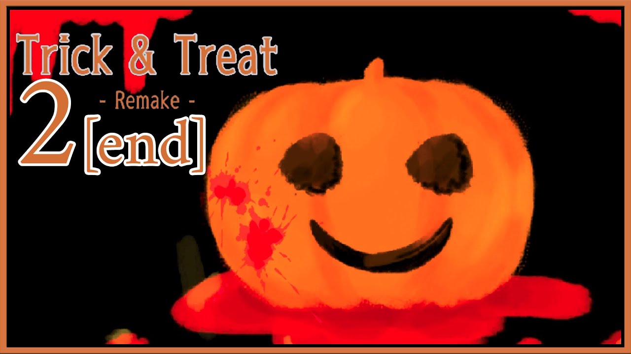 Trick and Treat Remake Part 2 [END]  RPG Maker Horror Gameplay