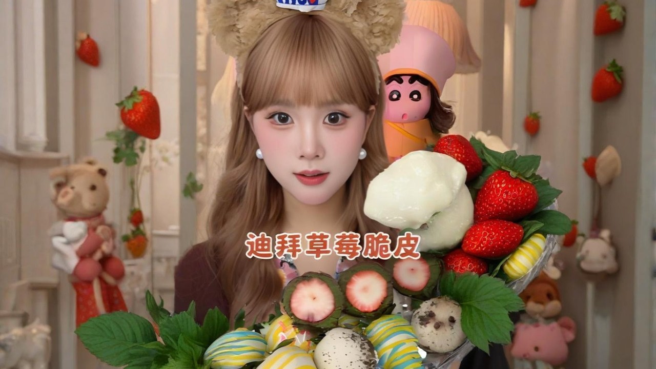 今日份超厚巨無霸蛋撻和雙重糯嘰嘰，一口下去幸福感爆棚啦#mukbang #food #美食分享日常