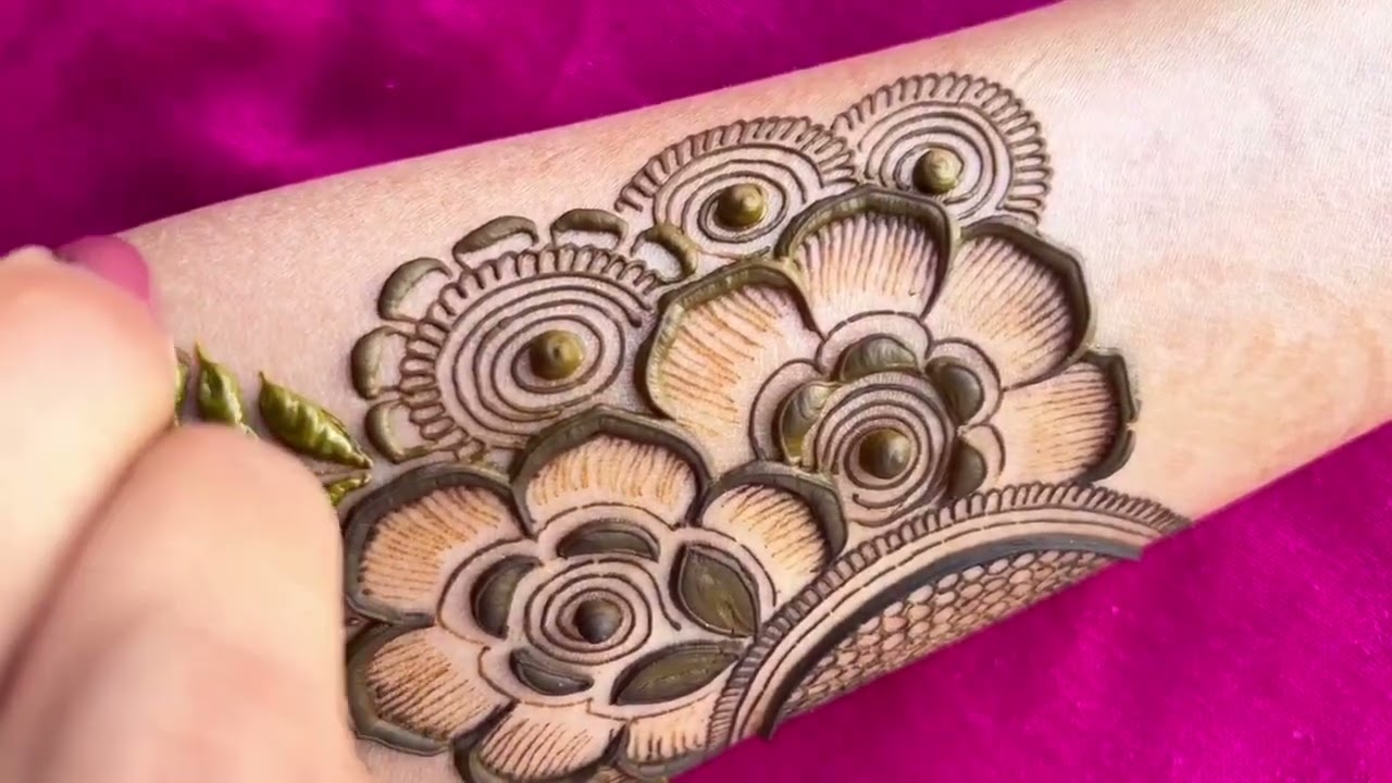Latest Eid Mehndi Design 2026  |Floral Henna Design |Mehndi Design @sapna_singh_rewa_1432 