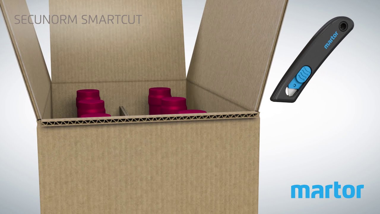 Safety knife MARTOR SECUNORM SMARTCUT product video