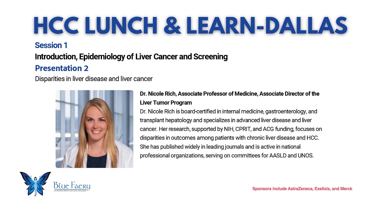 Disparities in Liver Disease and Liver Cancer with Dr. Nicole Rich