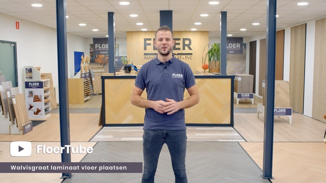 XL Visgraat laminaat leggen - Hoe plaats je Walvisgraat Laminaat - FloerTube #28