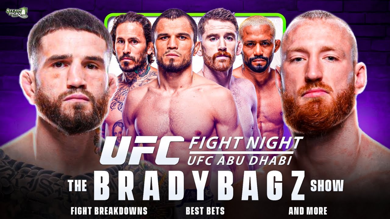 UFC Abu Dhabi Fight Breakdowns & Best Bets | Sandhagen vs. Nurmagomedov | The BradyBagz Show