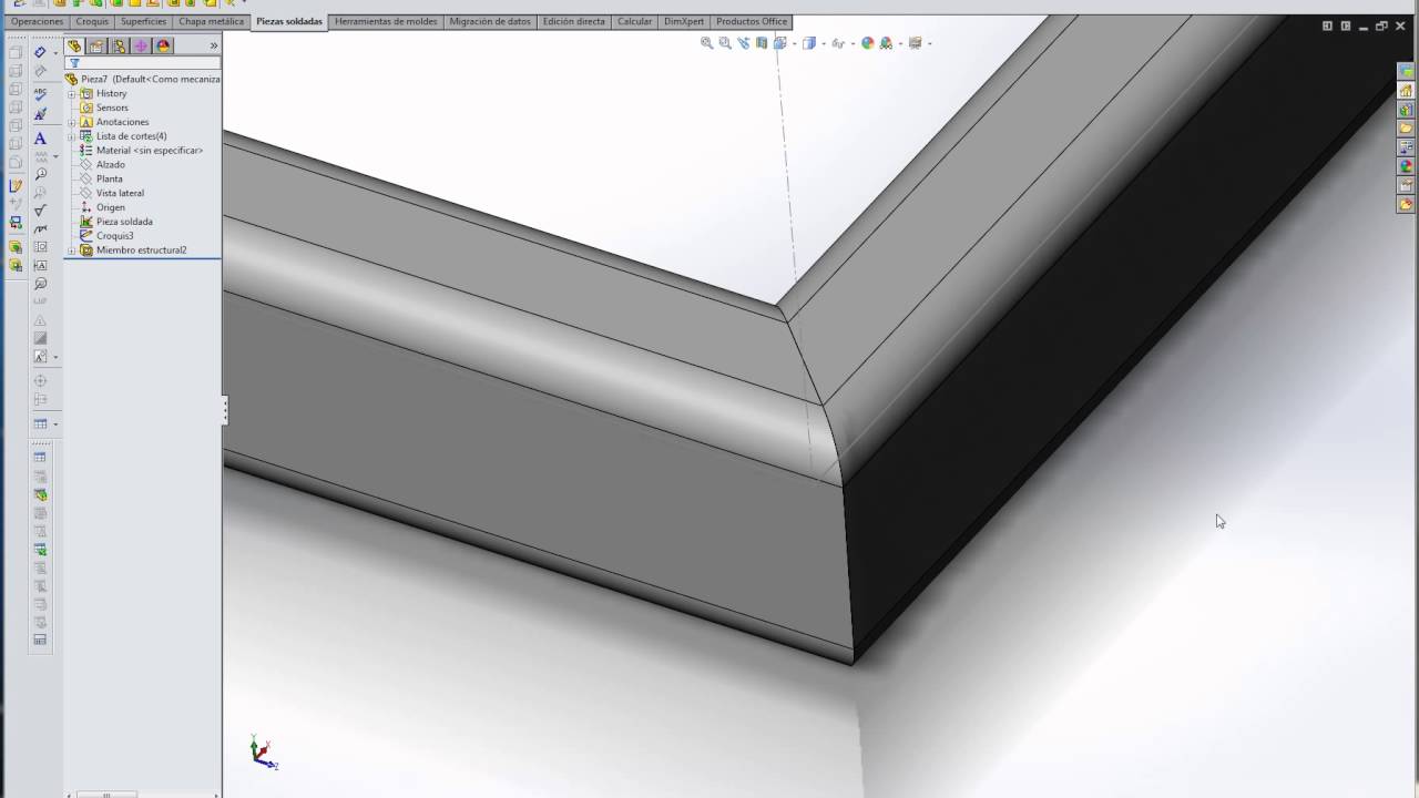 Solidworks lecciones creando mis perfiles
