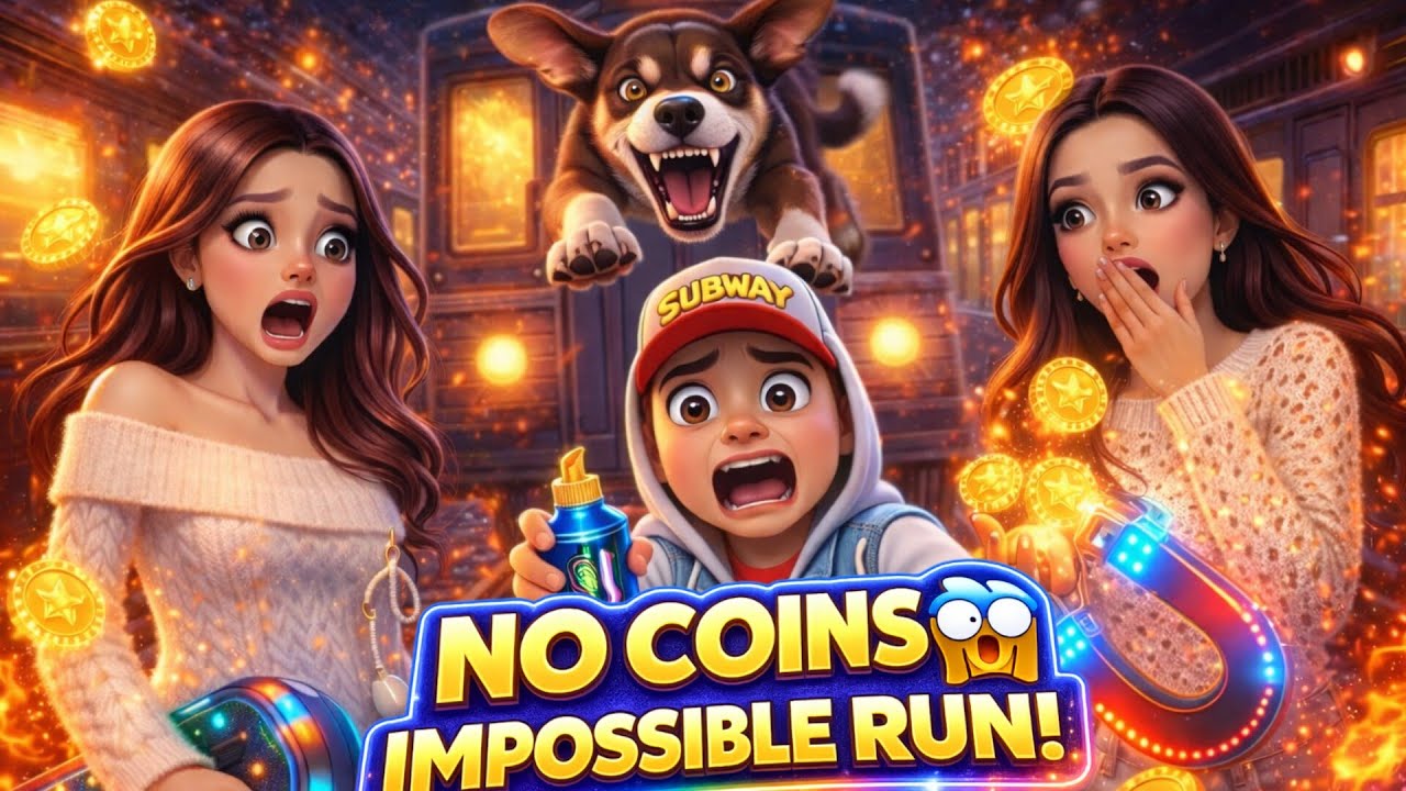 Subway Surfers | No Coin Challenge🐶🔥 | Hardest Challenge Gameplay Ever