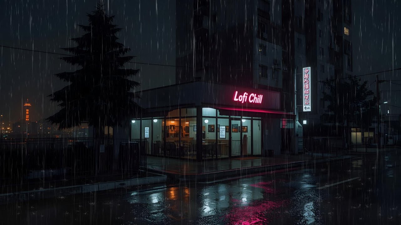 9. Late Night Rain Anime 🌧️ Dreamy Lofi Beats for Rest & Focus