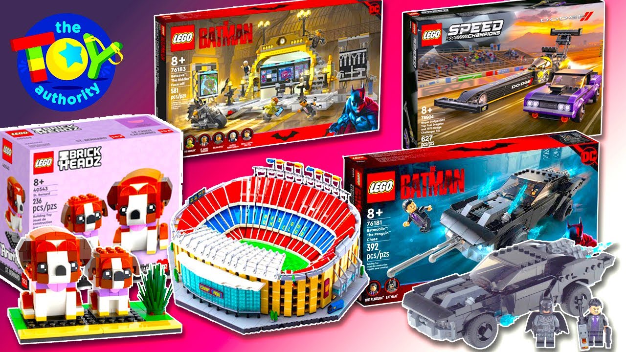 *NEW* LEGO Sets for Spring 2022! Brickheadz Pets, The Batman, Camp Nou FC, and more!