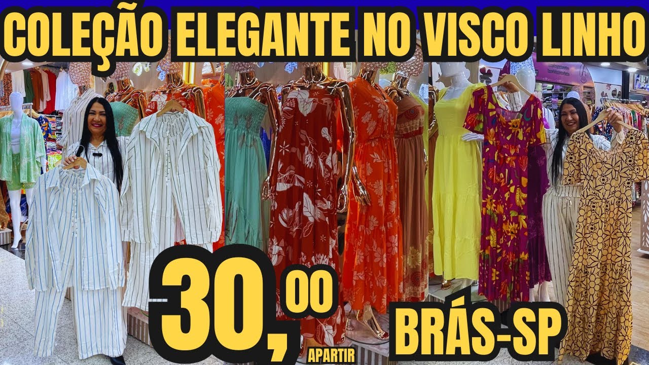MODA ELEGANTE NO VISCOLINHO-BRÁS -SP