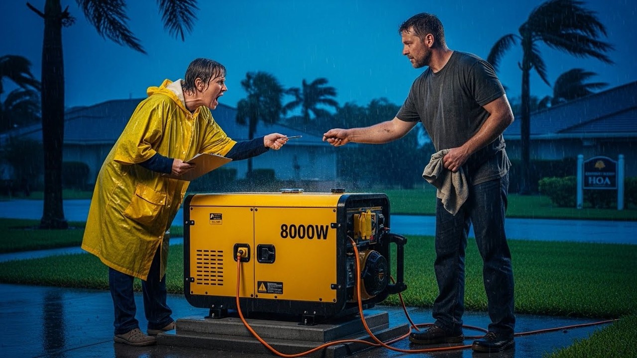 HOA Karen Demanded My Generator Now, Then Got Stuck When I Charged Rental