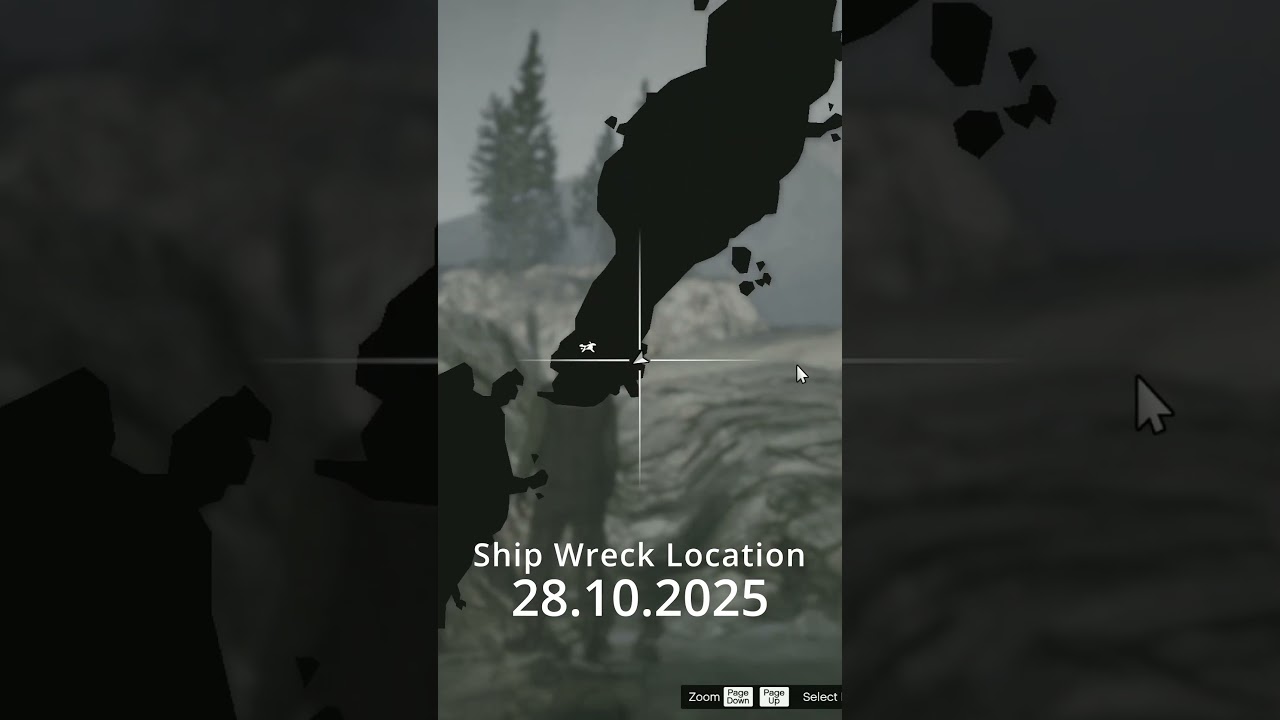 #GtaOnline #ShipWreck 28.10.2025 daily #collectible gta v ship wreck location today  #rockstargames