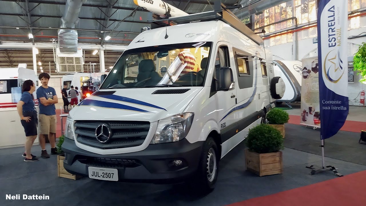 LANÇAMENTO MOTORHOME ESTRELLA MOBIL, MODELO RIGEL, SPRINTER EL313,  EXPOMOTORHOME SHOW, 2018.