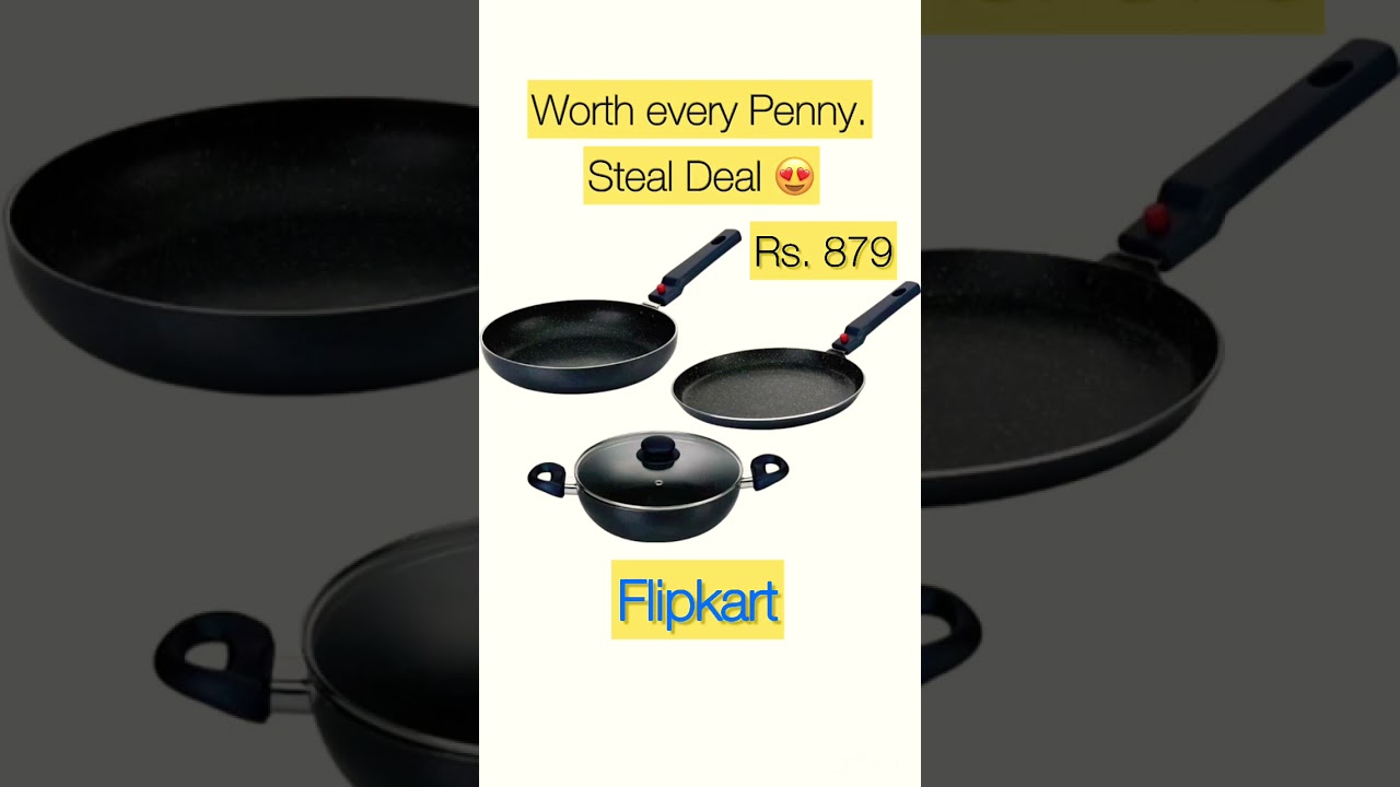 What I ordered v/s What I got | Prestige Non-stick Cookware Set | Non-stick Tawa, Fry Pan, Kadhai