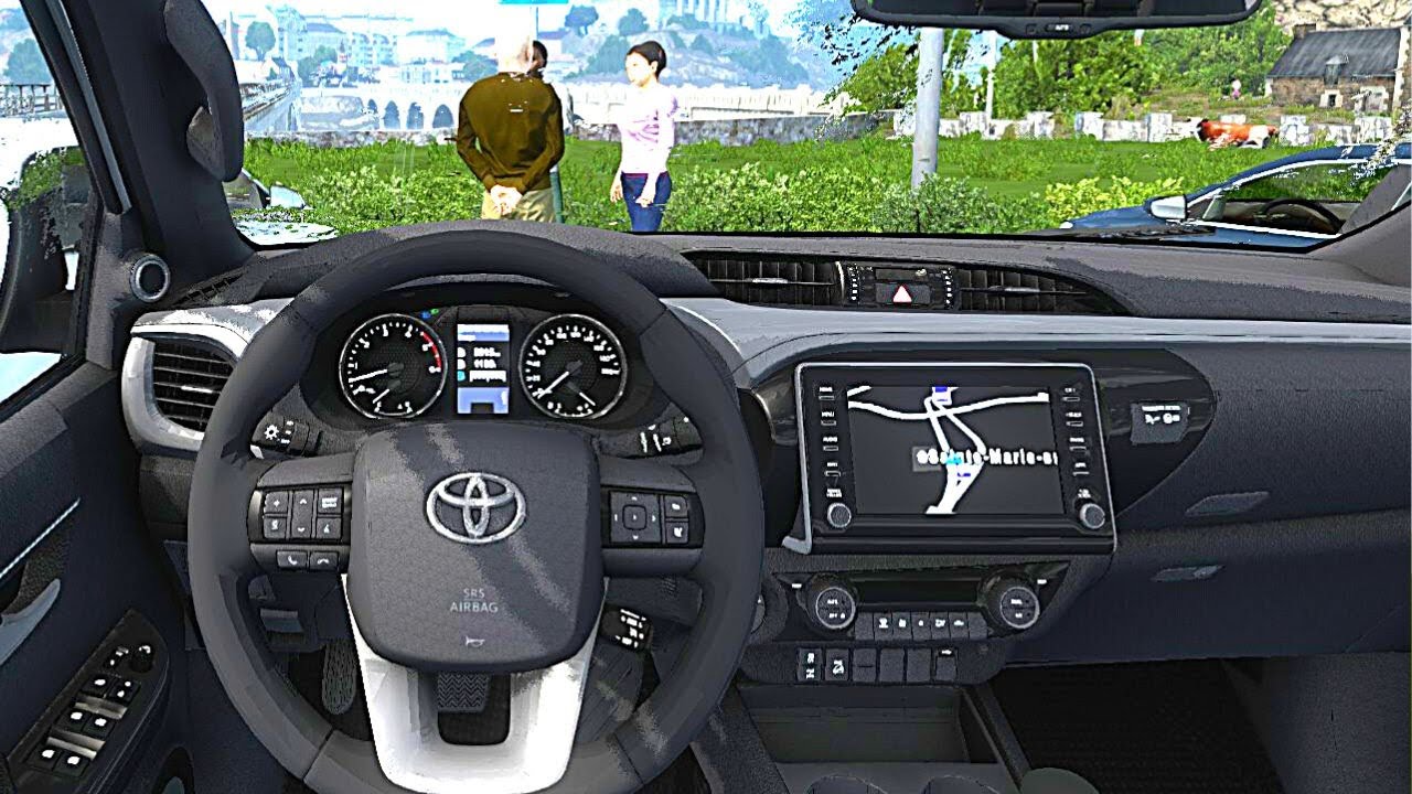 Toyota Hilux {ETS2}{1.46} -Realistic Drive-Euro Truck Simulator 2