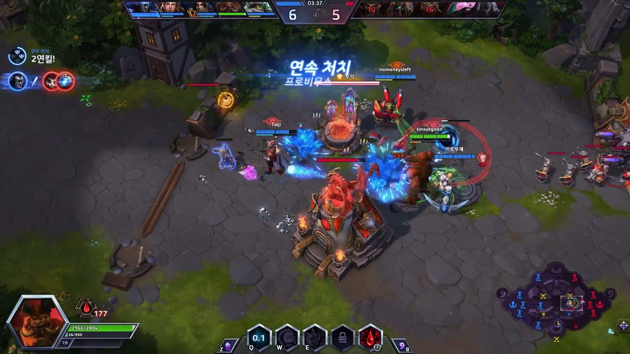 인맥과 히오스 AI 도살자 2026/03/12