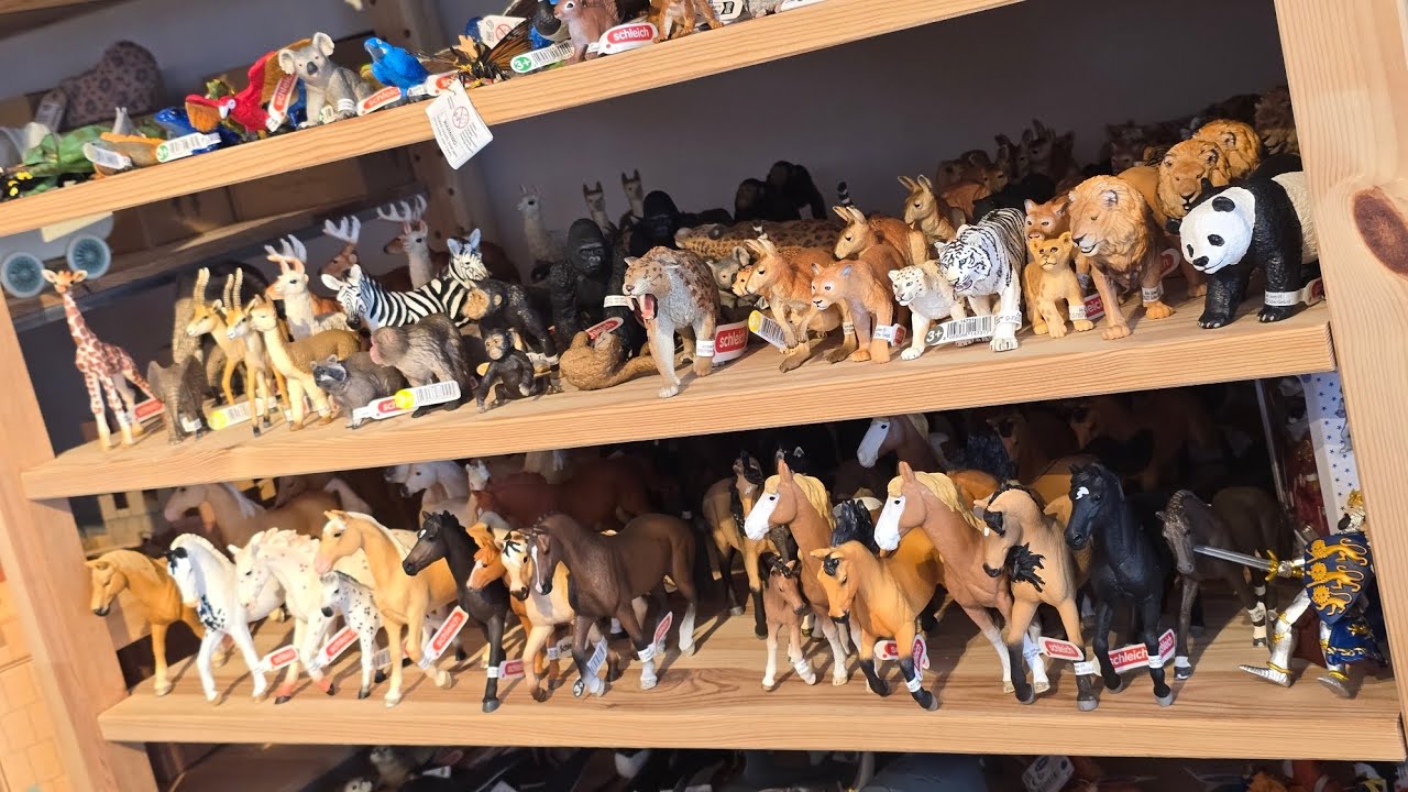 Этот магазин, Kukeleku!, идеально подходит для любителей фигурок животных. Schleich, Papo и другие 🐎