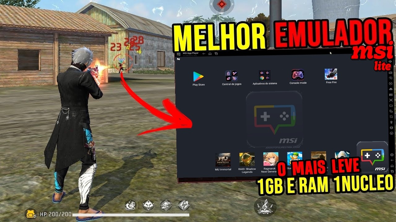 MELHOR EMULADOR PARA FREE FIRE BLUESTACKS MSI COM CONFIGURAÇÕES E DICAS PARA PC FRACO