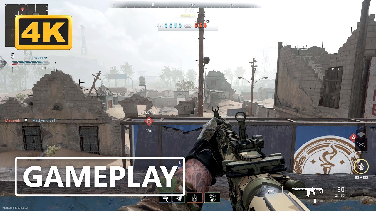 Call of Duty Modern Warfare 2 Multiplayer [Taraq] Gameplay 4K