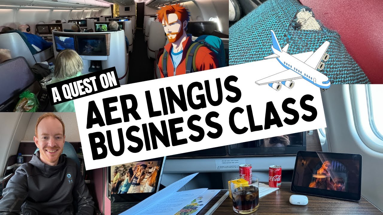 Aer Lingus Dublin (DUB) to Orlando (MCO) EI121 in Business Class | Was the upgrade worth it?
